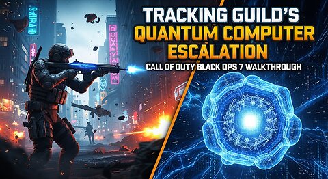 Tracking GUILD's Quantum Computer. Escalation ► Call of Duty Black OPS 7 walkthrough
