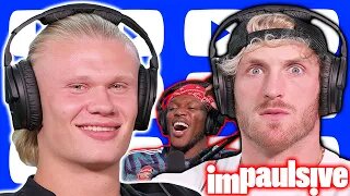Erling Haaland Predicts KSI Loss, Winning Premier League, Dillon Danis vs Logan Paul - 392 podcast