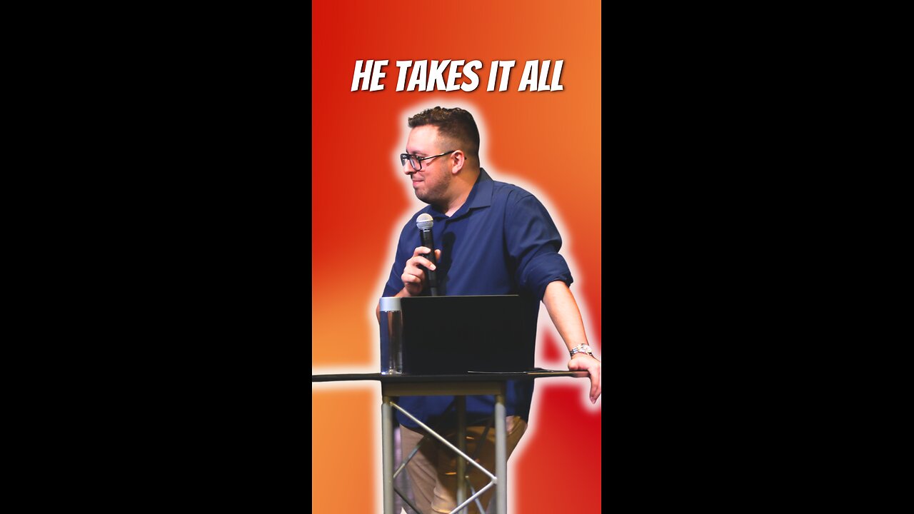 He takes it all