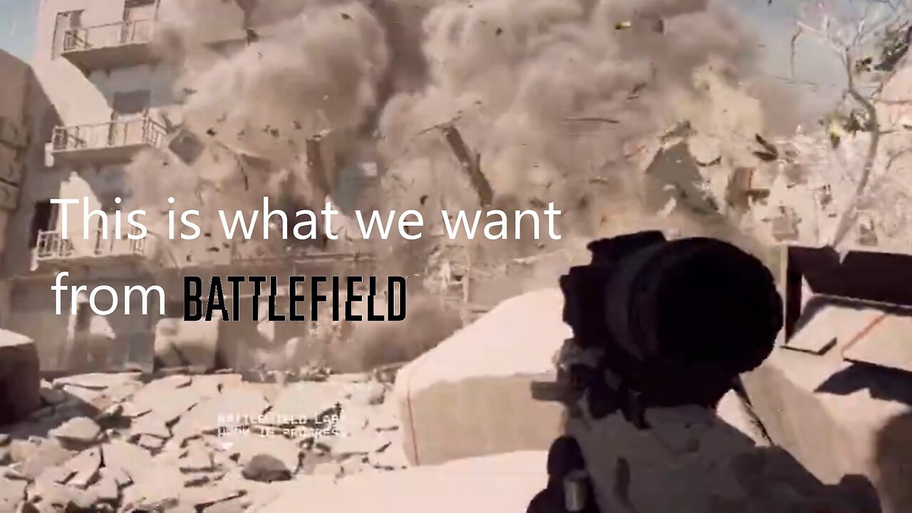 Dice is adding Destruction back to battlefield