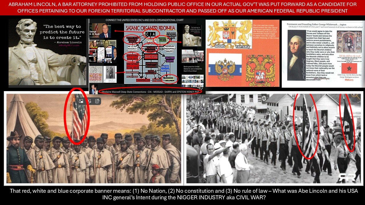 DRAFT- MOORS ARE FROM TURTLE ISLAND THE USA INC FOREIGN PEDOS PLAYED US