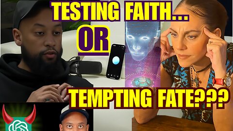 🔥Testing Faith or Tempting Fate 🤖Regina Reacts to ChatGPT Playing the Devil 👀