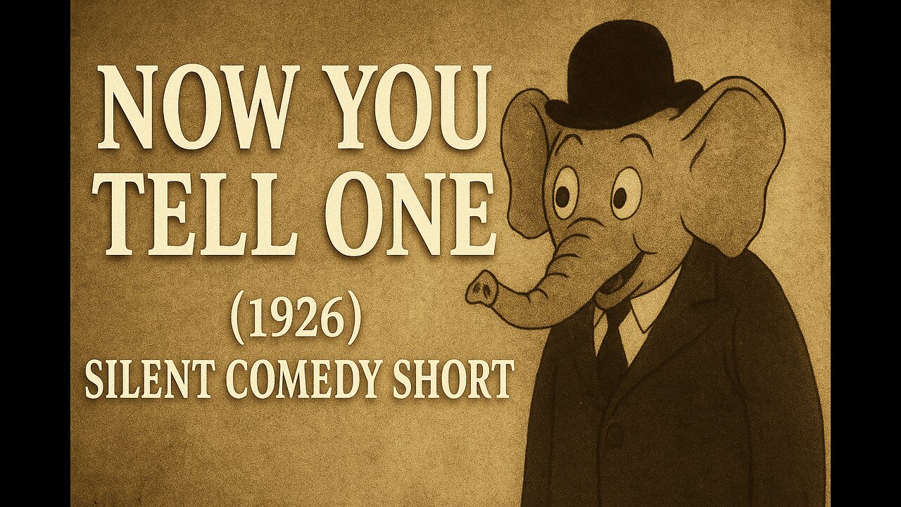 🎬 Now You Tell One (1926 Silent Comedy Short) Directed by Charles Bowers & Harold L. Muller