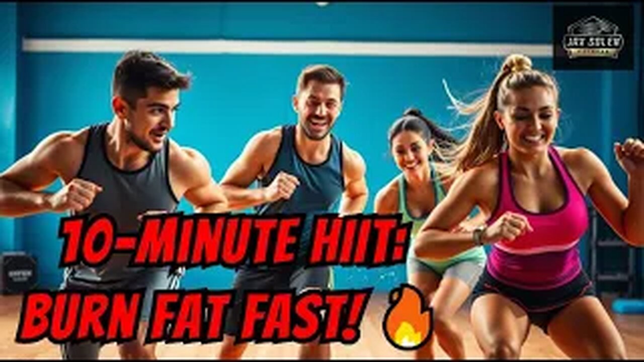 10-MINUTE HIIT WORKOUT for Fast Results 🔥 BURN FAT Boost Energy! Jax Solen Fitness & Training Tips