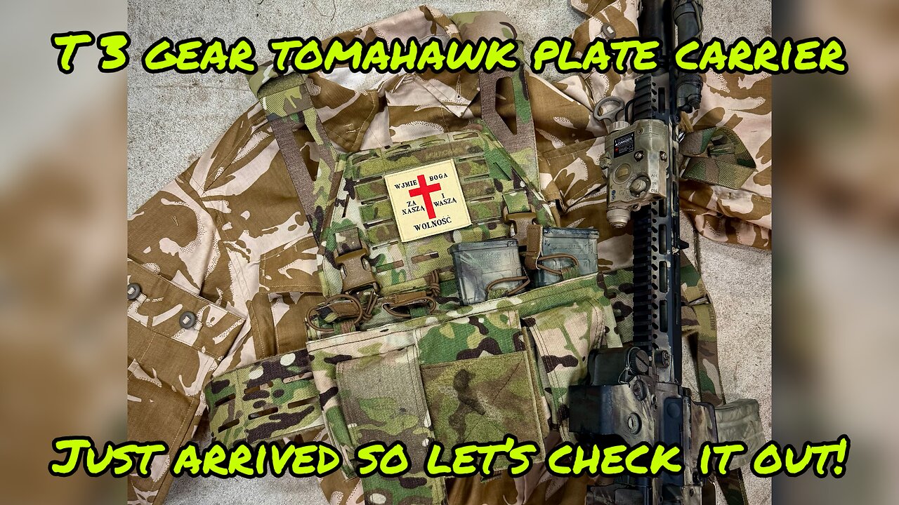 T3 gear tomahawk plate carrier is here! Let’s compare it to my current velocity systems pc