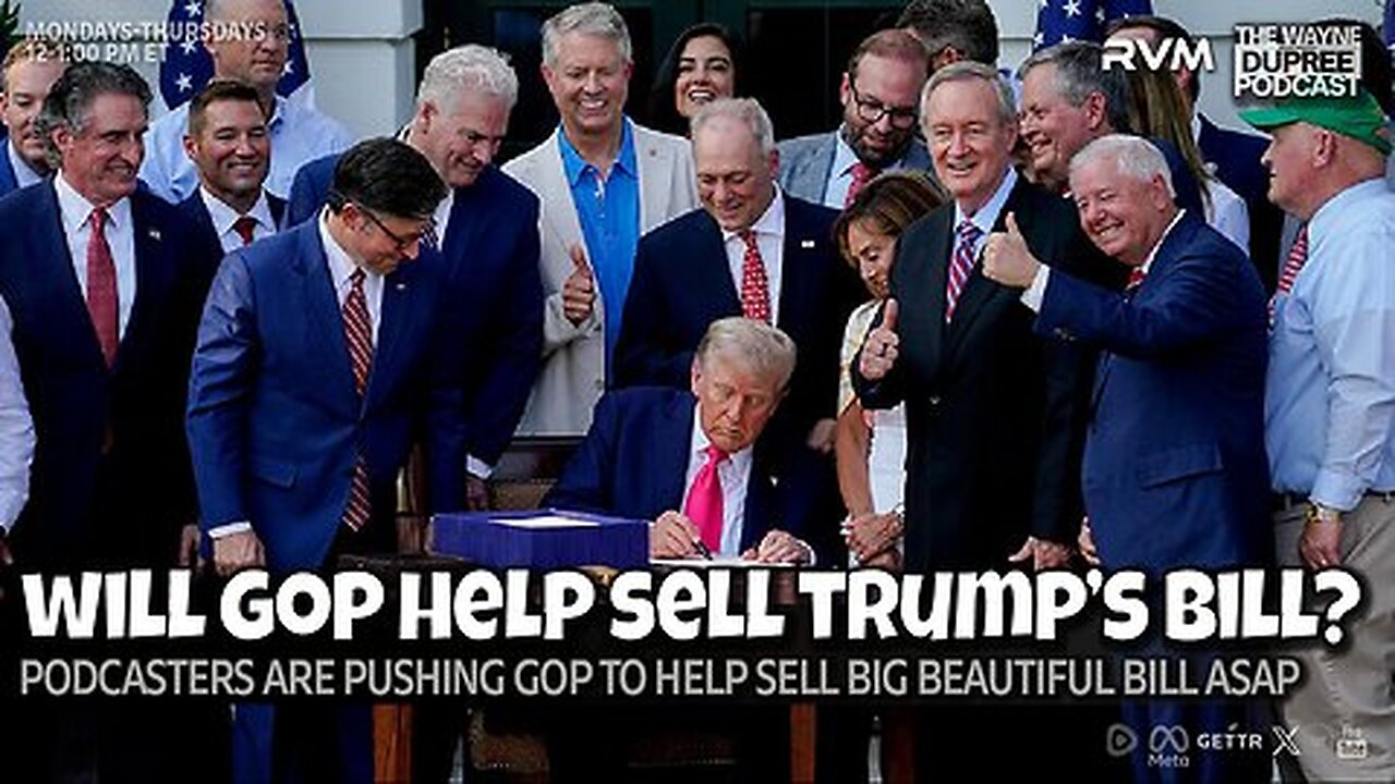 E2143: Republicans Risk Midterm Defeat Without Selling Trump’s Bill 8/21