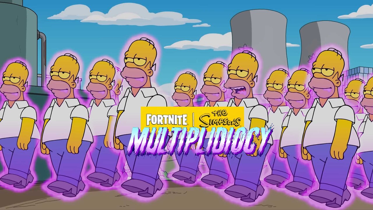 Multiplidiocy - Fortnite The Simpsons