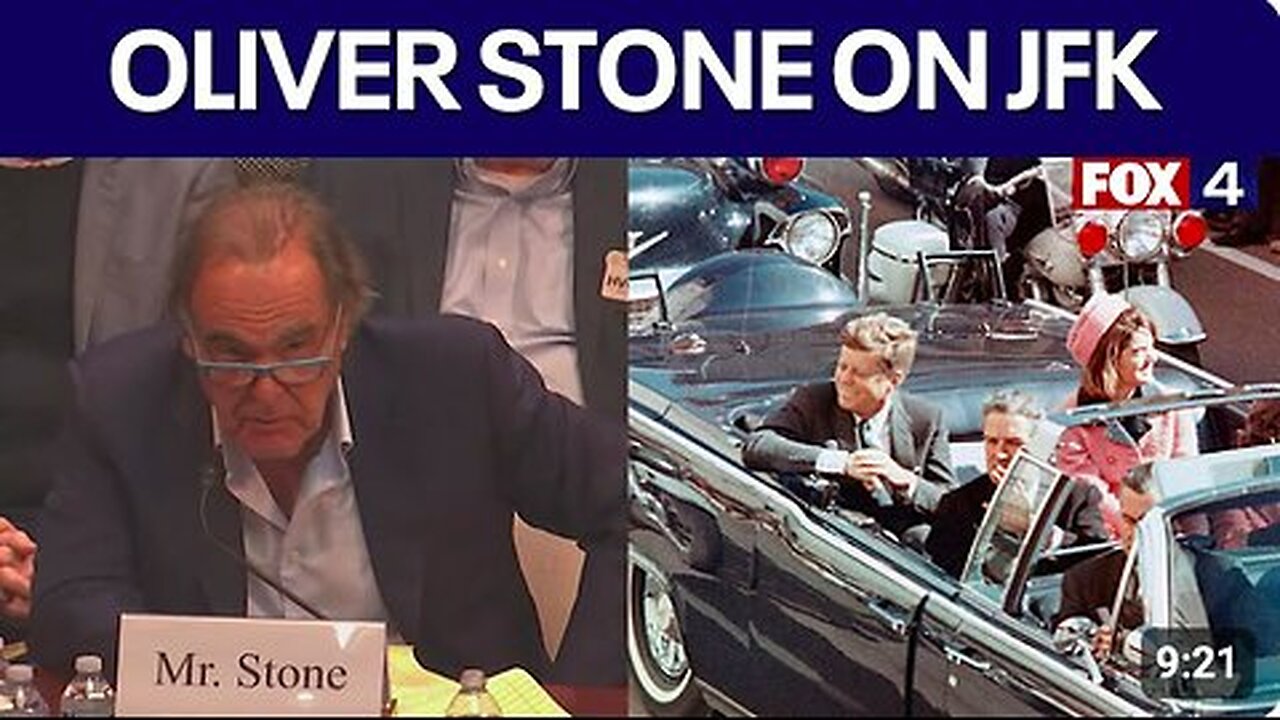 Oliver Stone testifies at JFK Task Force Hearing