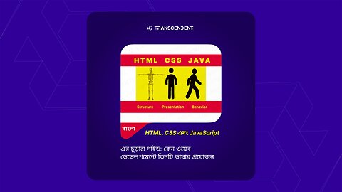 HTML, CSS এবং JavaScript এর চূড়ান্ত গাইড: কেন ওয়েব ডেভেলপমেন্টে তিনটি ভাষার প্রয়োজন -বাংলা তে #02