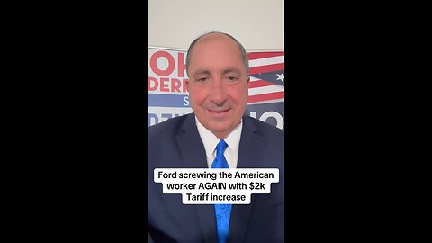Ford screwing the American worker AGAIN with $2k Tariff increase