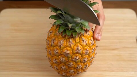 Satisfying Pineapple Cutting Sounds 🍍 | Ultimate ASMR Relaxation
