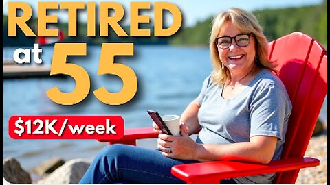 Retired At 55 With This Simple Online Business (No Experience)!