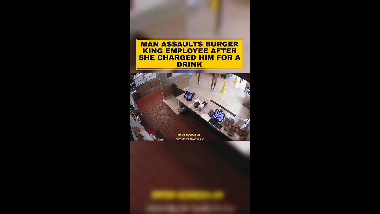 Man assaults Burger King employee after she charged....
