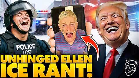 YIKES: Unrecognizable Ellen DeGeneres Goes On TEAR FILLED Anti-ICE Rant, Entire Internet TORCHES