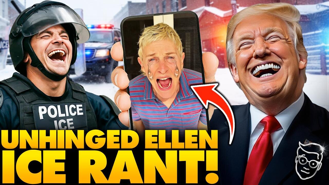 YIKES: Unrecognizable Ellen DeGeneres Goes On TEAR FILLED Anti-ICE Rant, Entire Internet TORCHES