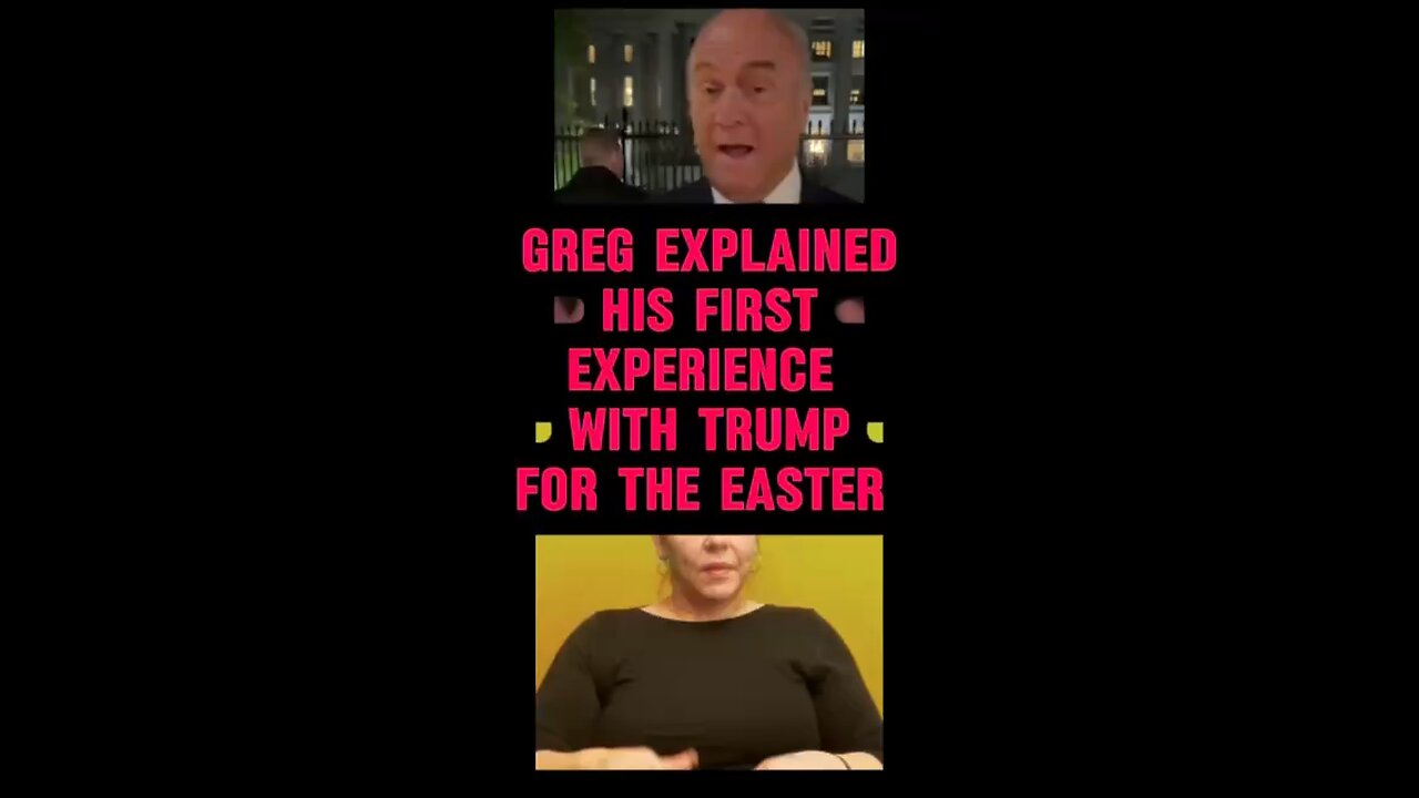 Greg Explained His Experience At WH With Trump