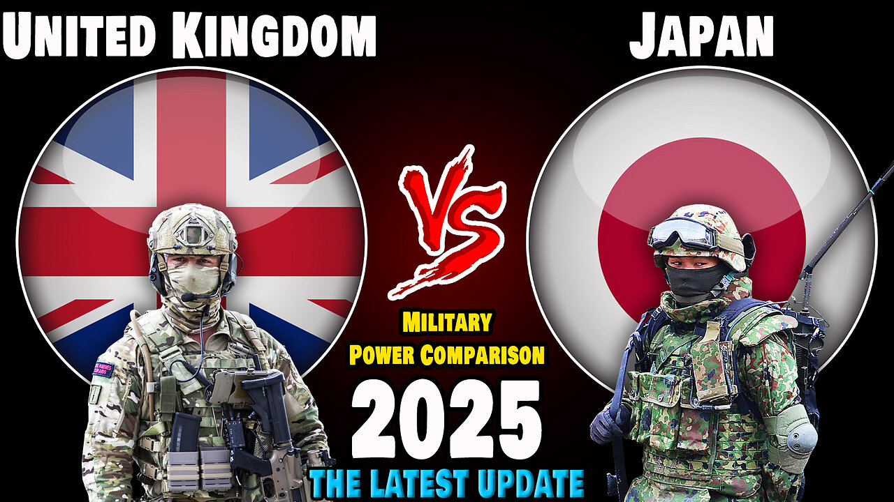 UK vs Japan Military Power Comparison 2025 | Japan vs UK Military Power 2025