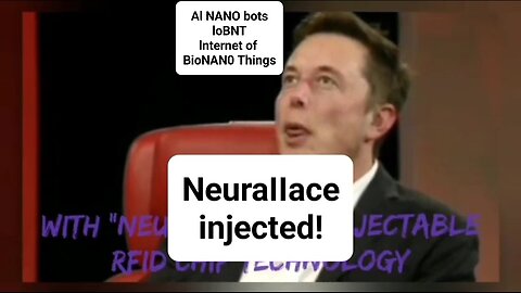 Elon Musk on injecting Neurallace 💉☣️💉☣️💉☣️