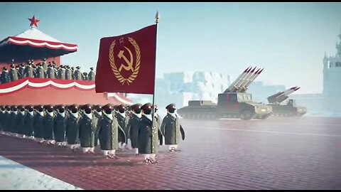 Soviet Penguin 🐧 Army Parade [Version 2 - SORA]