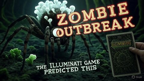 ZOMBIE OUTBREAK: Fungus Turns Spiders & Squirrels Into UNDEAD - Is The ILLUMINATI Card Game Coming TRUE?