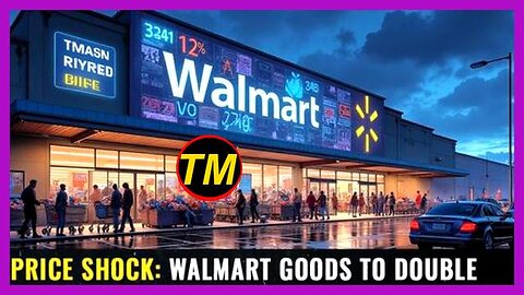 PRICE SHOCK: Walmart Goods May ❗ DOUBLE ❗ In Price For Paying Tariffs on Chinese manufacturing / TM
