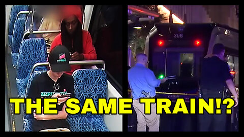 AGAIN?! Man Stabbed On The SAME TRAIN As Iryna Zarutksa