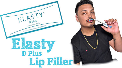 Join Me As I Do Lip Touch Ups Using Elasty D Plus.