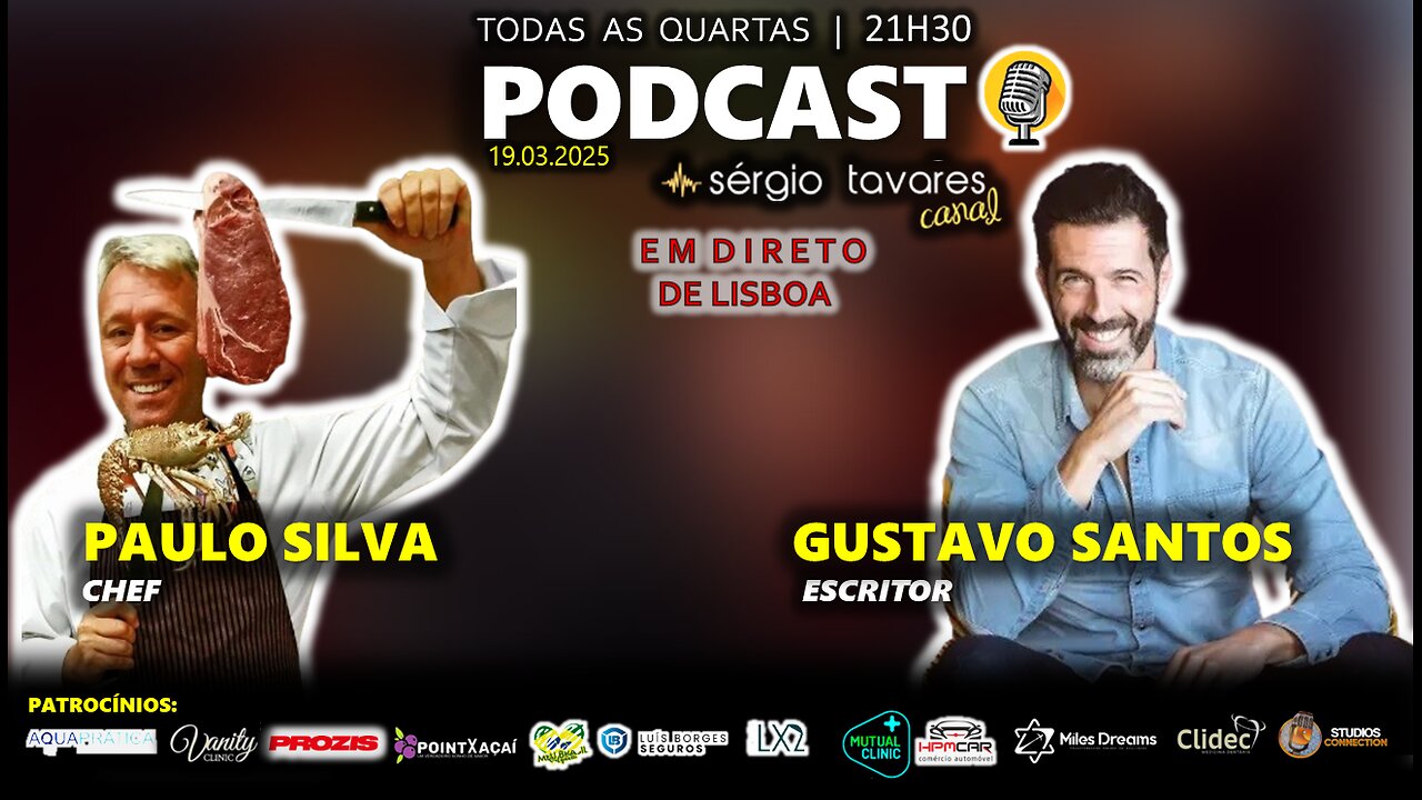 🎙|𝗣𝗢𝗗𝗖𝗔𝗦𝗧: Paulo Silva e Gustavo Santos - Episódio 40