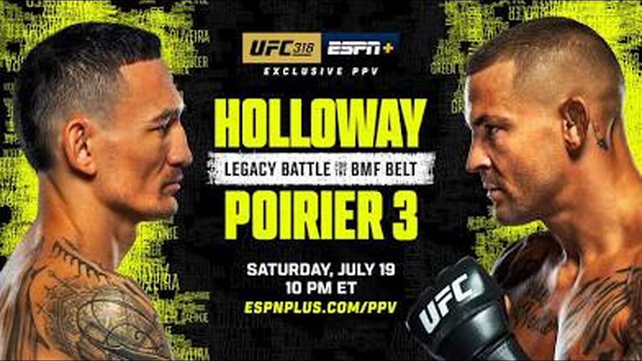 UFC 318: MAX HOLLOWAY VS DUSTIN POIRIER 3 | FULL CARD PICKS