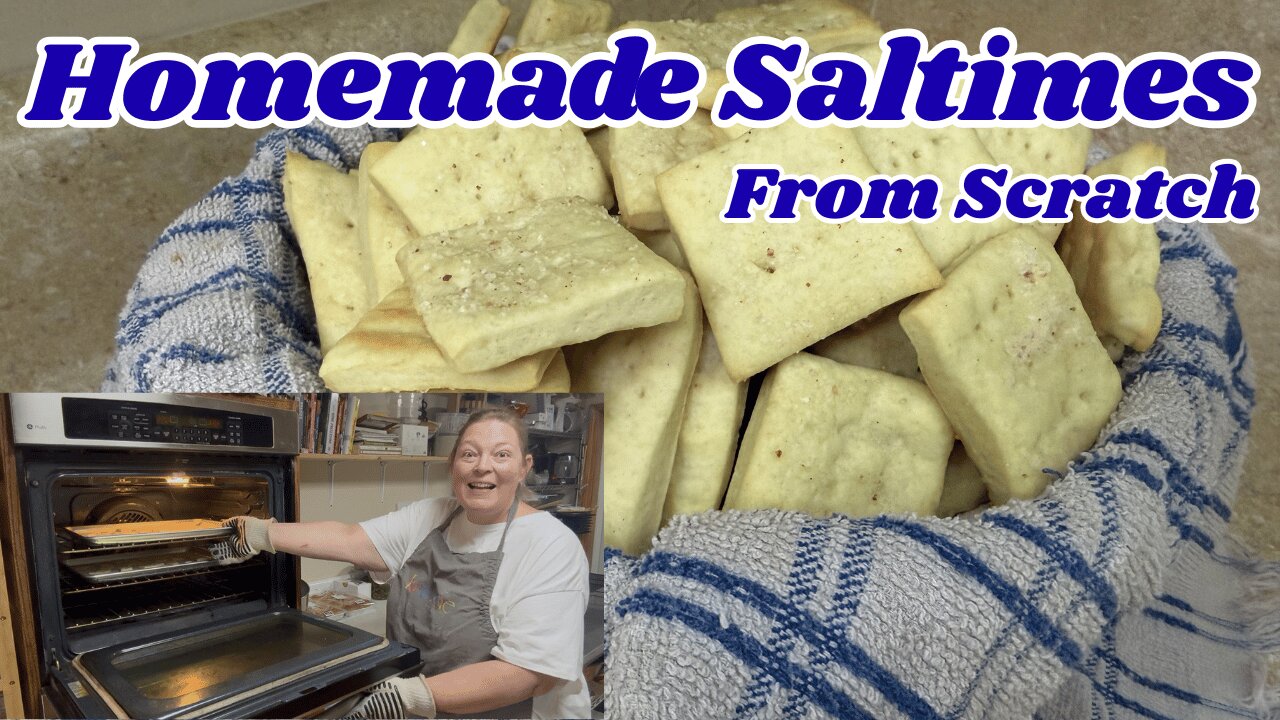 Homemade Saltine Crackers From Scratch — Just Like Great-Grandma Made!