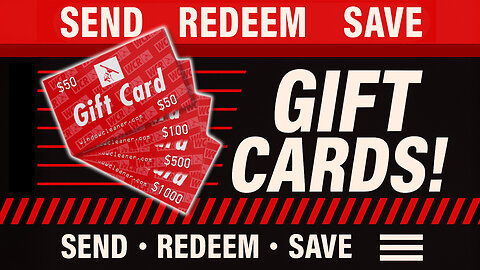 The BEST Gift For Window Cleaners | WCR Gift Card