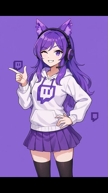 Twitch VTUBER Mascot/Ambassador (Concept)