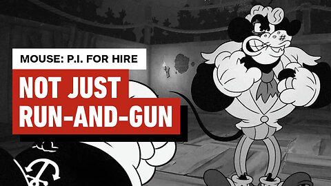 Mouse - PI for Hire Fully Embraces its Hand-Drawn Aesthetic