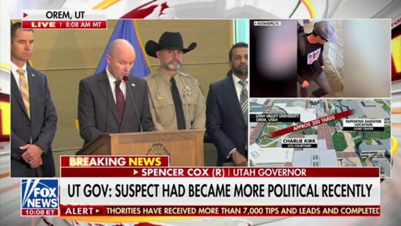 Emotional Kash Patel Shares Gut-Wrenching News on Charlie Kirk Attacker