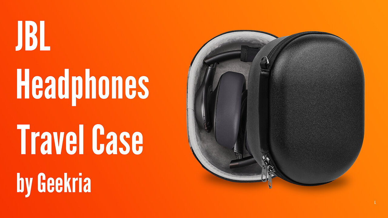 JBL Over-Ear Headphones Travel Case, Hard Shell Headset Carrying Case | Geekria