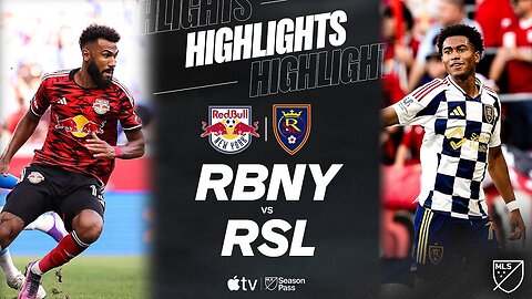 New York Red Bulls vs. Real Salt Lake | Full Match Highlights | Crazy Stoppage Time Red Card Drama!