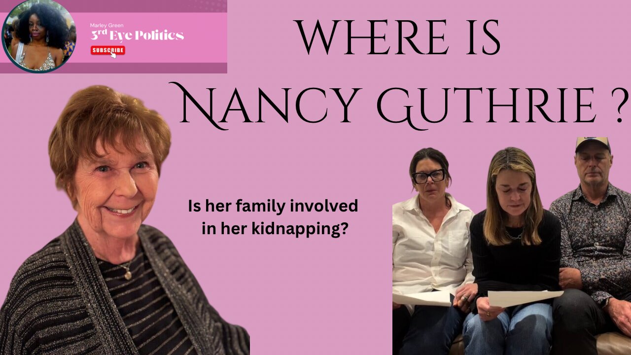 Where is Nancy Guthrie? The rabbit hole is deep
