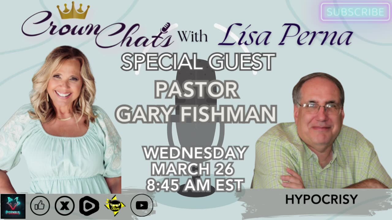Crown Chats-Hypocrisy with Pastor Gary Fishman