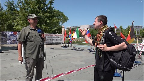 Rüdiger Hoffmann im Bürger-Gespräch - #Palästina Berlin 21. Juni 2025