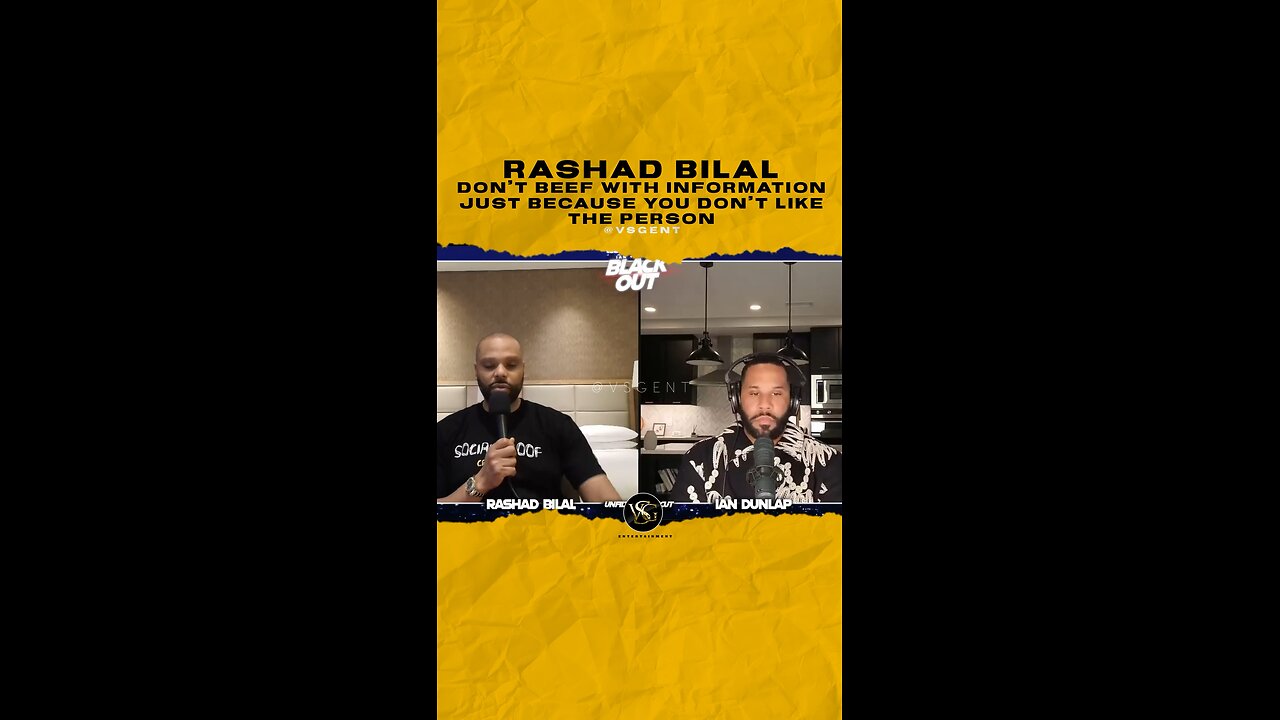 @rashadbilal Don’t beef with information just because you don’t like the person