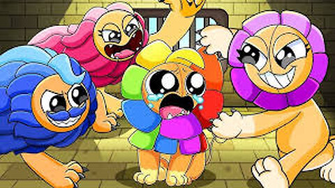 YARNABY FAMILY REUNION-! Poppy Playtime Chapter 4 (Carton Animation)
