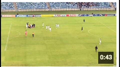 "Footballer George Maluleka Collapses During Game"
