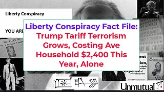 Liberty Conspiracy Fact File: Trump Tariffs Will Cost Av Fam $2400 This Year