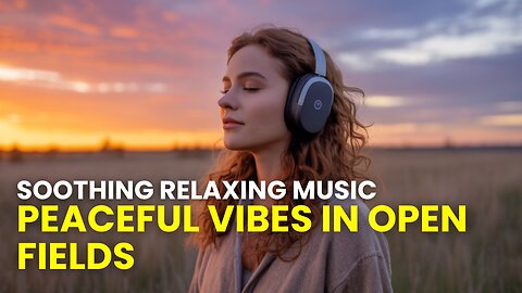 Relaxing Music in Gentle Fields – Calm Melodies for Peaceful Moments