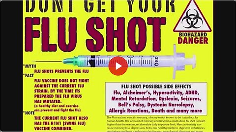 Why not to get a flu shot from 2019 (Now it is much worse)