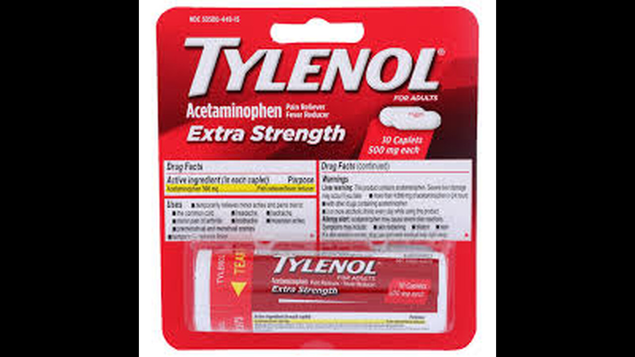TYLENOL LINKED TO AUTISM!!