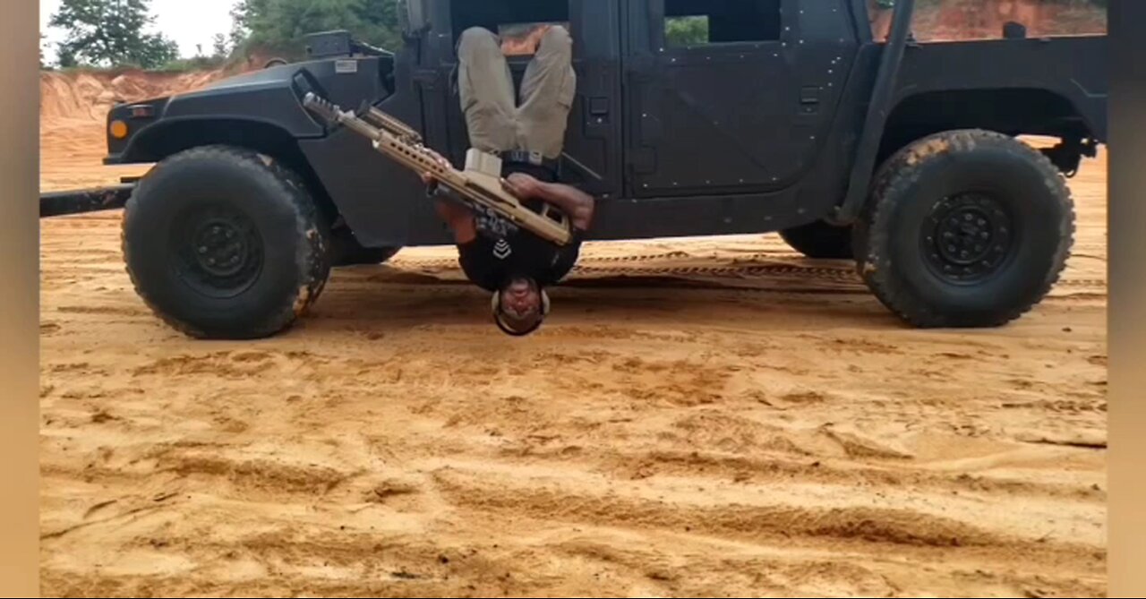 SHOOTING MY BARRETT 50BMG UPSIDE DOWN