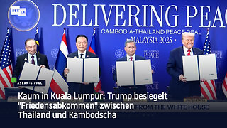 Kaum in Kuala Lumpur: Trump besiegelt "Friedensabkommen" zwischen Thailand und Kambodscha