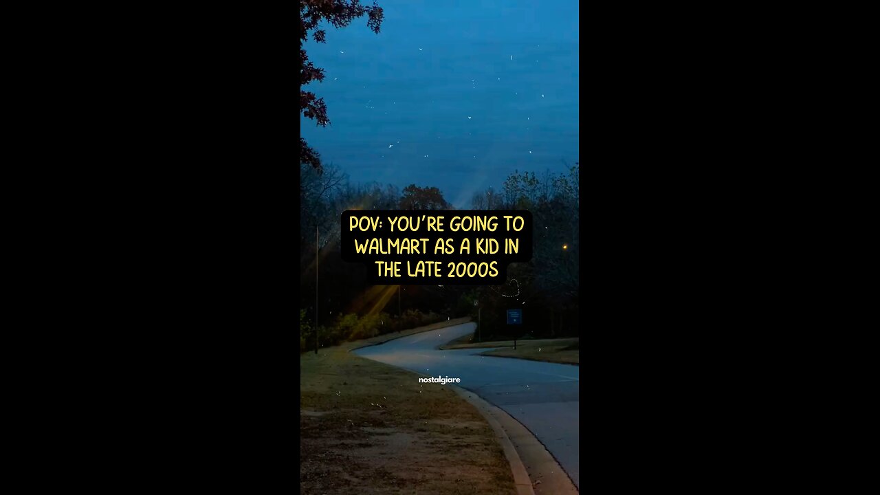 Walmart in the early 2000s 🥹