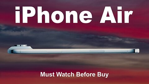 iPhone Air – Shocking Facts You MUST Know Before Buying